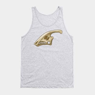 Paralophosaurus Skull Tank Top